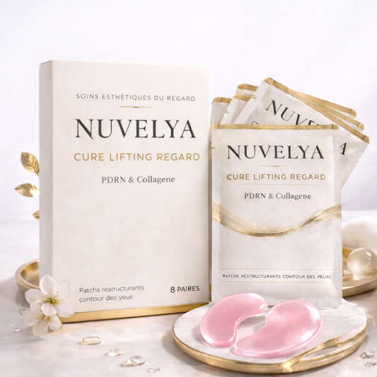 NUVELYA Cure Lifting Regard — Patchs Contour des Yeux au PDRN & Collagène