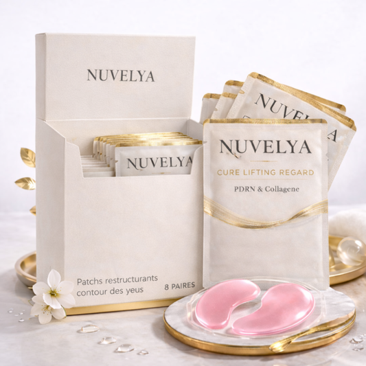 NUVELYA Cure Lifting Regard — Patchs Contour des Yeux au PDRN & Collagène