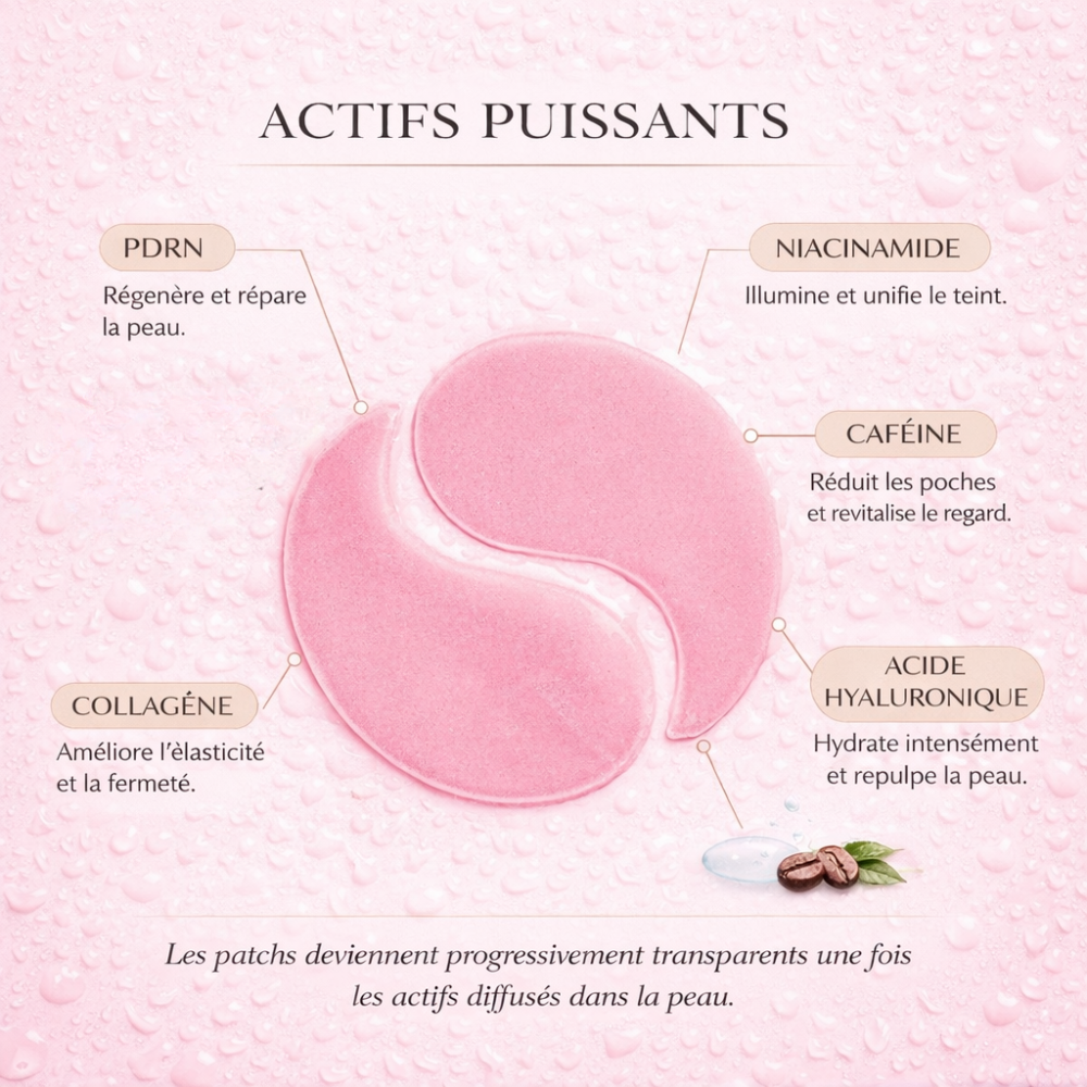 Patch Yeux 360° : agit sur paupières & cernes